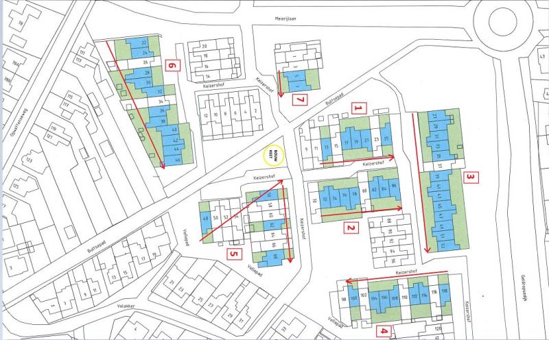 Routeplanning Keizershof