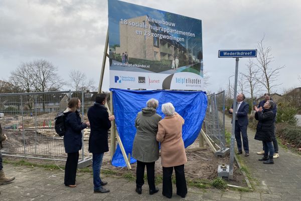 Bouw Wederikdreef officieel van start