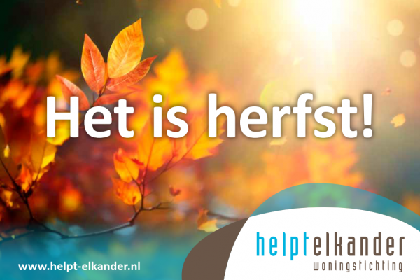 De nieuwsbrief van oktober komt eraan